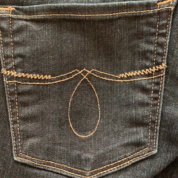 Lucky Brand Lola Boot Ankle Dark Wash Jeans 00/24 - Picture 5 of 6